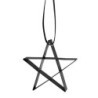 Star Ornament Small Black - Figura