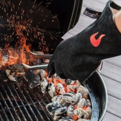 Grill Leather Gloves