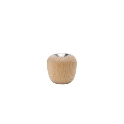 Portavelas Pequeño Ø7,4cm Madera - Ora