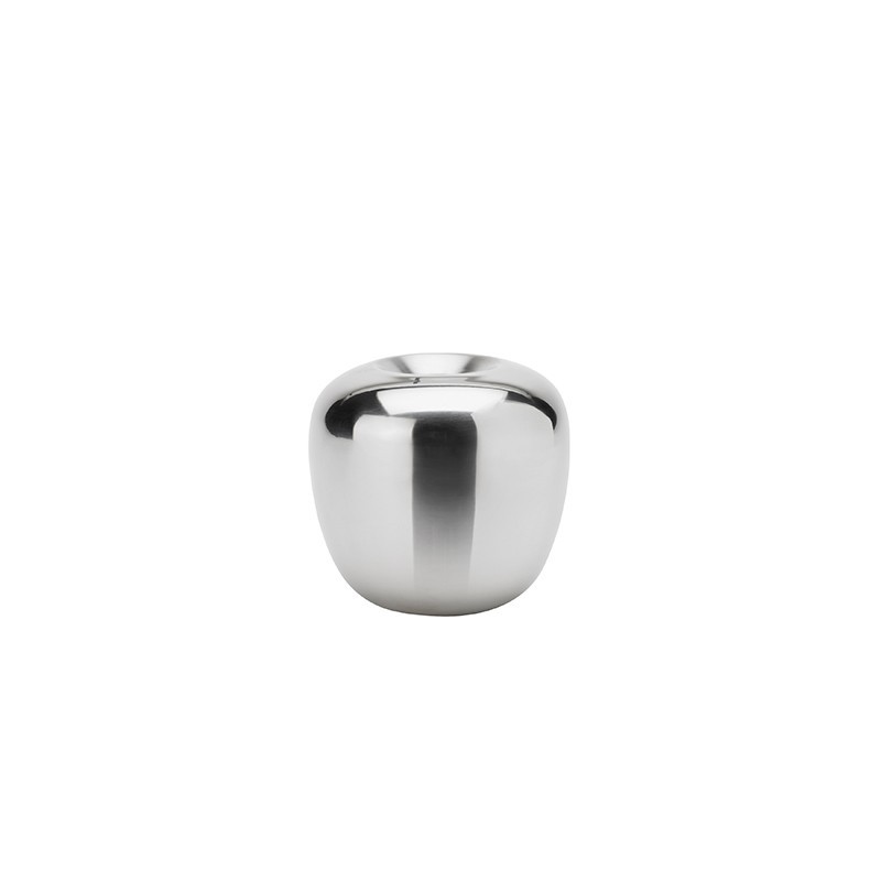 Porta-Velas Grande Ø8,5cm Inox - Ora Porta-Velas Grande Ø8,5cm Inox - Ora
