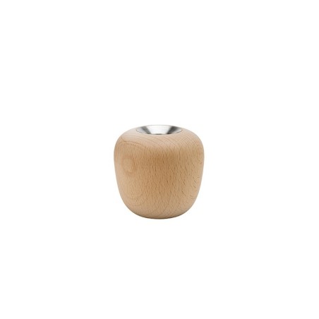 Portavelas Grande Ø8,5cm Madera - Ora