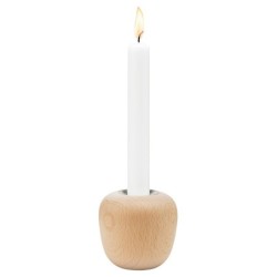 Portavelas Grande Ø8,5cm Madera - Ora
