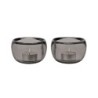 Set of 2 Tealight Holder Smoke - Ora