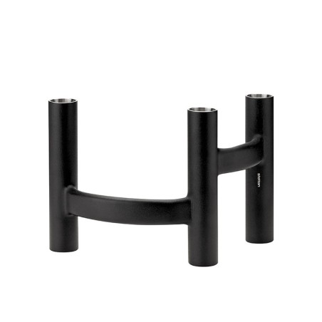 Three-Branch Candleholder Black - Ora
