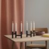 Three-Branch Candleholder Black - Ora
