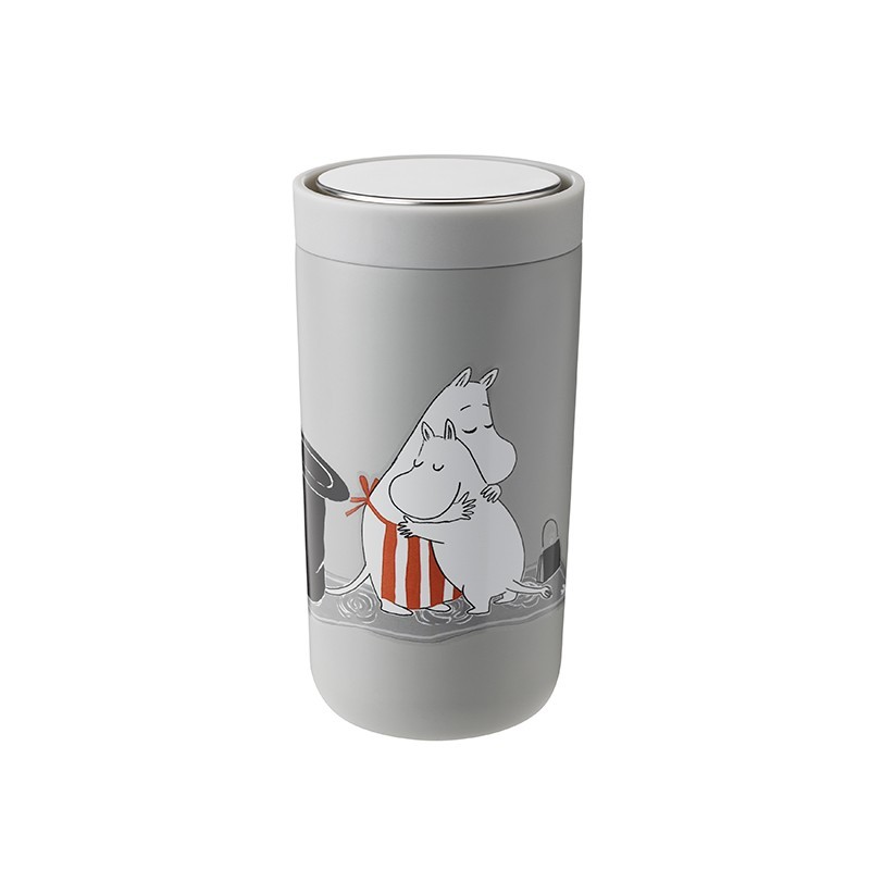 Thermo Cup Soft Light Grey 200ml - Moomin