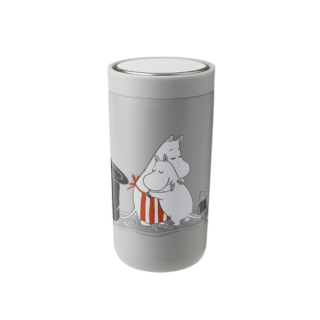 Thermo Cup Soft Light Grey 200ml - Moomin