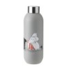 Drinking Bottle 750ml Light Grey - Moomin Keep Cool