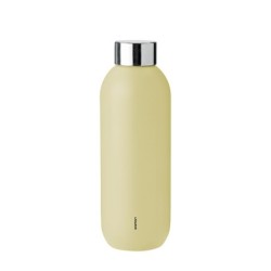 Drinking Bottle 600ml - Keep Cool Soft Yellow