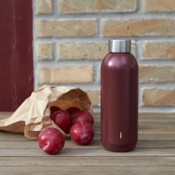 Drinking Bottle 600ml - Keep Cool Warm Maroon