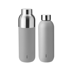 Botella Termo 750ml Gris Claro - Keep Warm