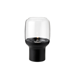 Porta-Velas 17cm Preto - Hoop