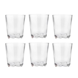 Set of 6 Drinking Glasses 250ml - Glacier