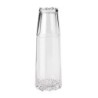 Botella de Vidrio con Vaso - Glacier