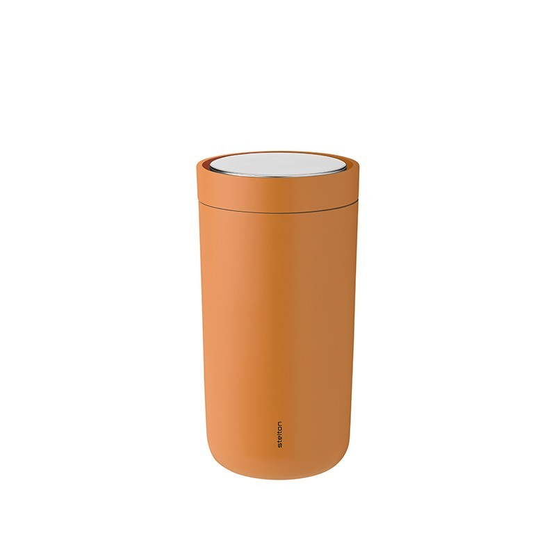 Copo Térmico Laranja Claro 200ml - To-Go Click