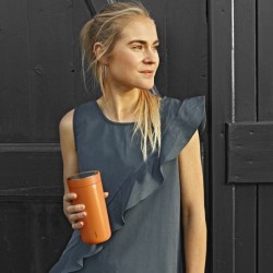 Copo Térmico Laranja Claro 200ml - To-Go Click