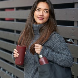 Thermal Cup Warm Maroon 200ml - To-Go Click
