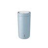 Copo Térmico Azul Nuvem 400ml - To Go Click