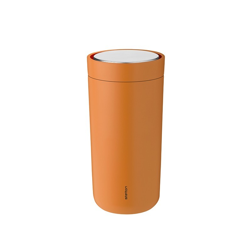 Copo Térmico Laranja Claro 400ml - To-Go Click