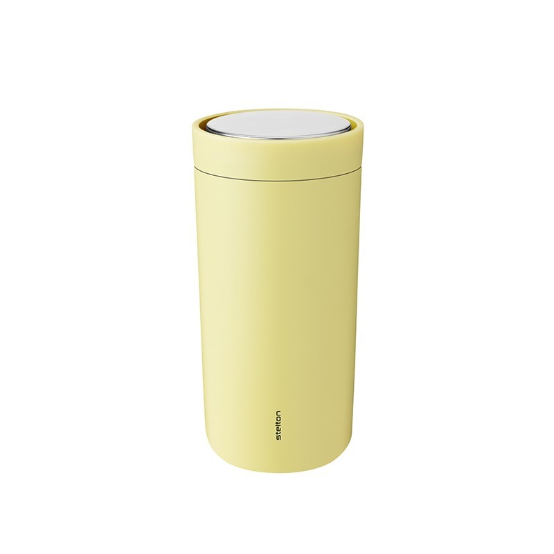 Thermal Cup Soft Yellow 400ml - To-Go Click
