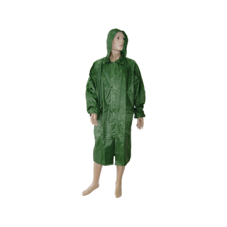Capa Impermeável em Nylon e PVC com Capuz TAMANHO XL CHEMITOOL SAFETY