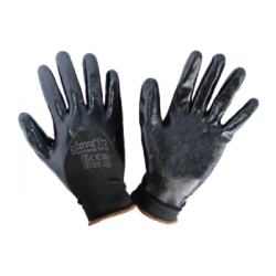 CHEMITOOL SAFETY Nitrile-coated Polyamide Mesh Glove Size 7