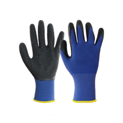 Luva De Proteção Nylon Com Palma E Dedos Em Latex CHEMITOOL