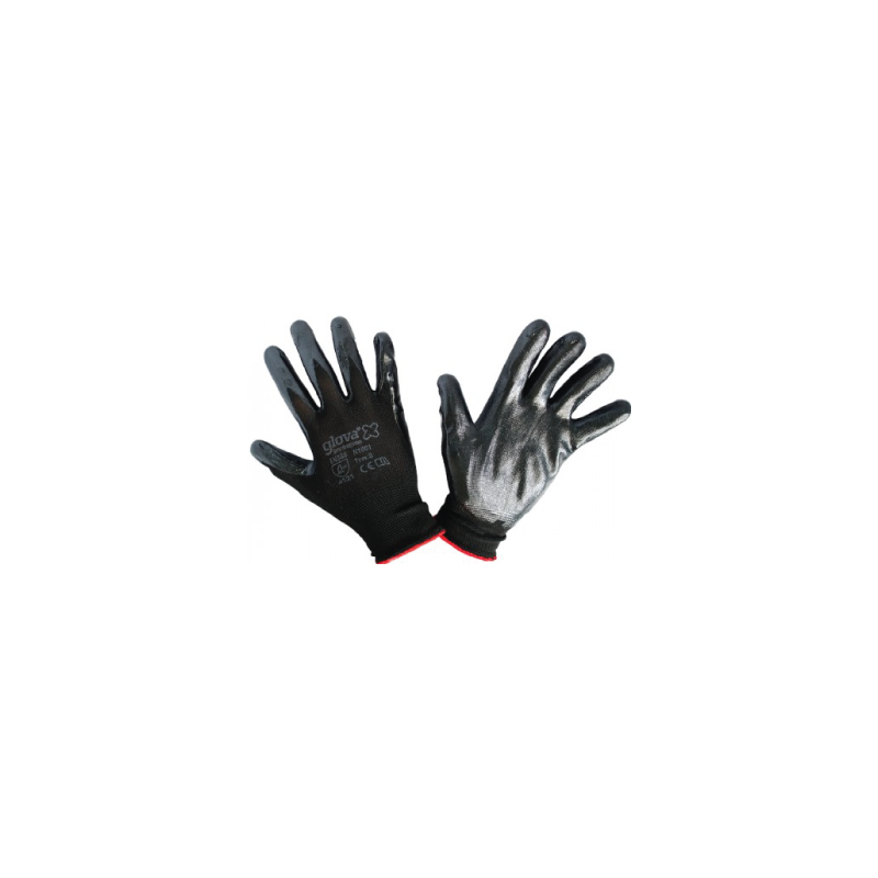 CHEMITOOL Protective Polyamide Glove With Nitrile CHEMITOOL Protective Polyamide Glove With Nitrile
