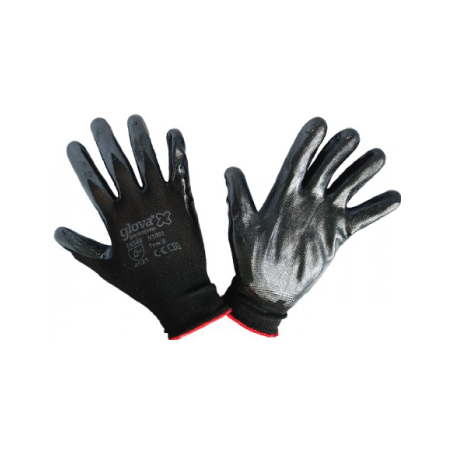 CHEMITOOL Protective Polyamide Glove With Nitrile