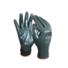 CHEMITOOL SAFETY Nitrile Coated Nylon Glove Black ref:9