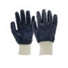 CHEMITOOL SAFETY Nitrile Glove Blue Support Jersey SIZE 8