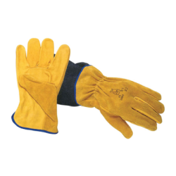 CHEMITOOL Protective Split Leather Glove