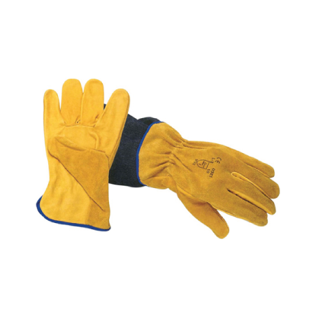 CHEMITOOL Protective Split Leather Glove