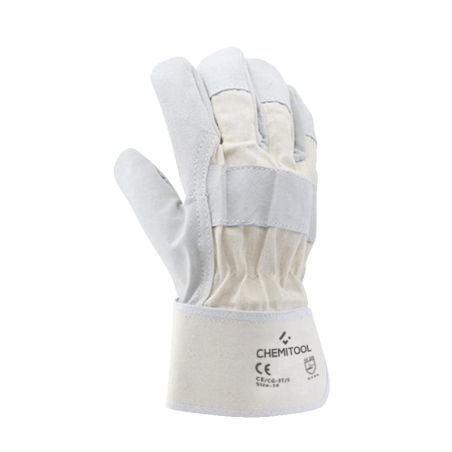 Luva Tipo Americano Croute Vaca CHEMITOOL SAFETY
