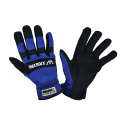 CHEMITOOL Black Synthetic Leather Glove