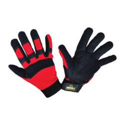 CHEMITOOL Black Synthetic Leather Glove