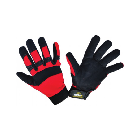 CHEMITOOL Black Synthetic Leather Glove