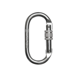 CHEMITOOL 16mm Diâm Galvanized Steel Carabiner