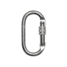 CHEMITOOL 16mm Diâm Galvanized Steel Carabiner