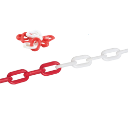 CHEMITOOL SAFETY Signalling Chain PVC 5MM with 2 Links