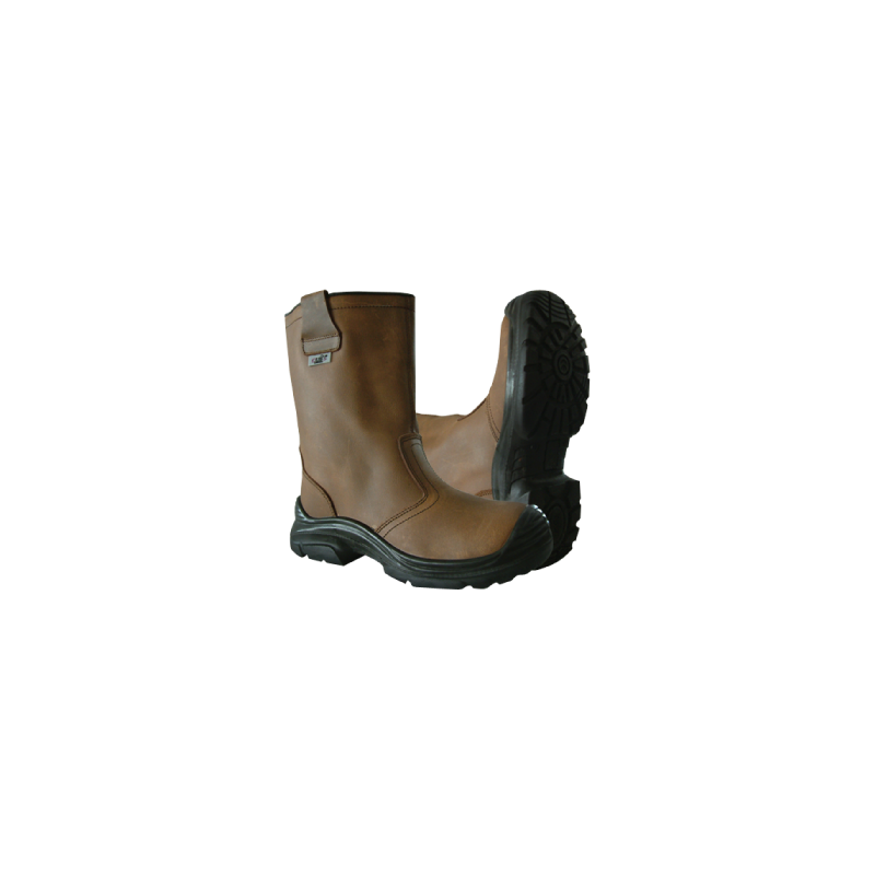 Botas Alta S3 Compósito PU SRC nº 46 Castanha CHEMITOOL SAFETY