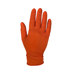 Luva de Nitrilo Orange Gtouch Sem Pó 8,5g 50 unidades M CHEMITOOL SAFETY