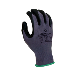 Luva Sensi-Touch Spandex Revestida a Nitrilo Microfine REF:10 CHEMITOOL SAFETY