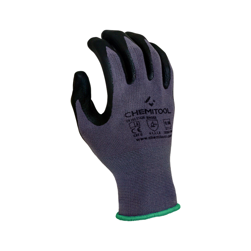 Luva Sensi-Touch Spandex Revestida a Nitrilo Microfine REF:11 CHEMITOOL SAFETY