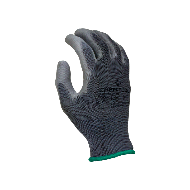 Luva Sensi-Touch em Poliéster Revestida a PU REF:9 CHEMITOOL SAFETY Luva Sensi-Touch em Poliéster Revestida a PU REF:9 CHEMITOOL SAFETY