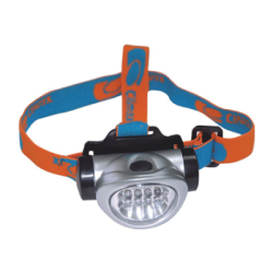 CHEMITOOL SAFETY Frontal Lantern for Helmet Adjustable Harness