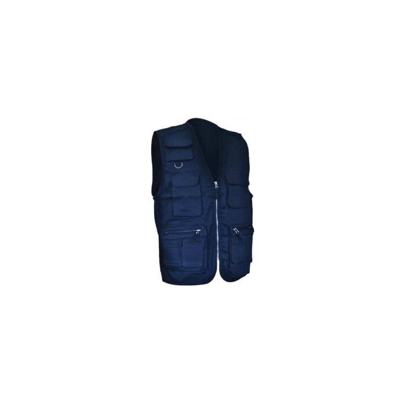 COLETE POLIÉSTER/ALGODÃO APERTO ZIP COLETE POLIÉSTER/ALGODÃO APERTO ZIP