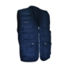 COLETE POLIÉSTER/ALGODÃO APERTO ZIP