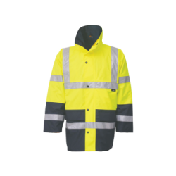 Parka Bicolor de Alta Visibilidad CHEMITOOL