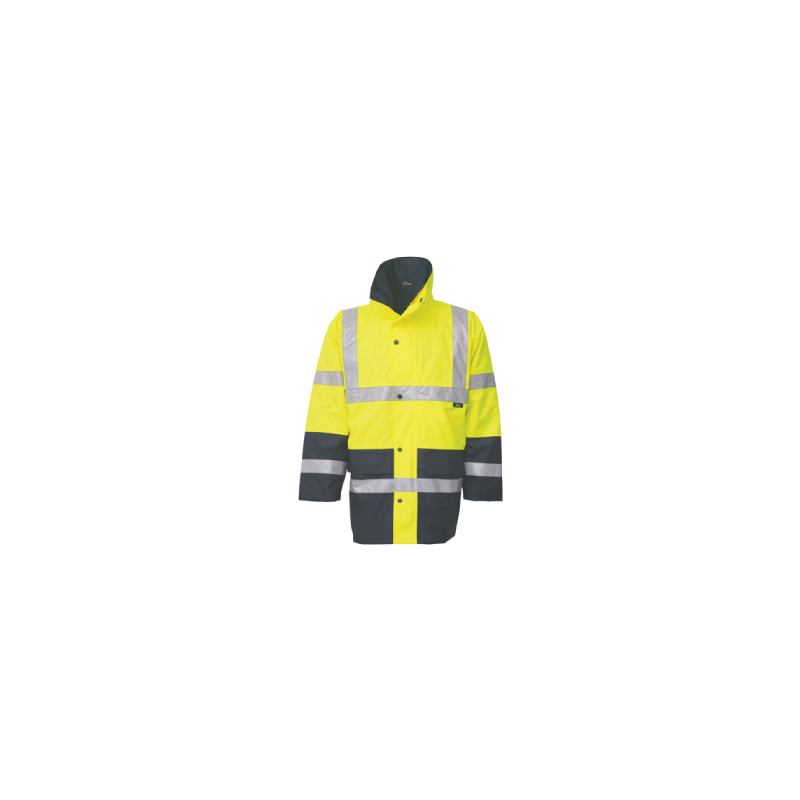 Parka Bicolor de Alta Visibilidad CHEMITOOL